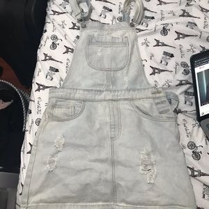 F21 overall dress